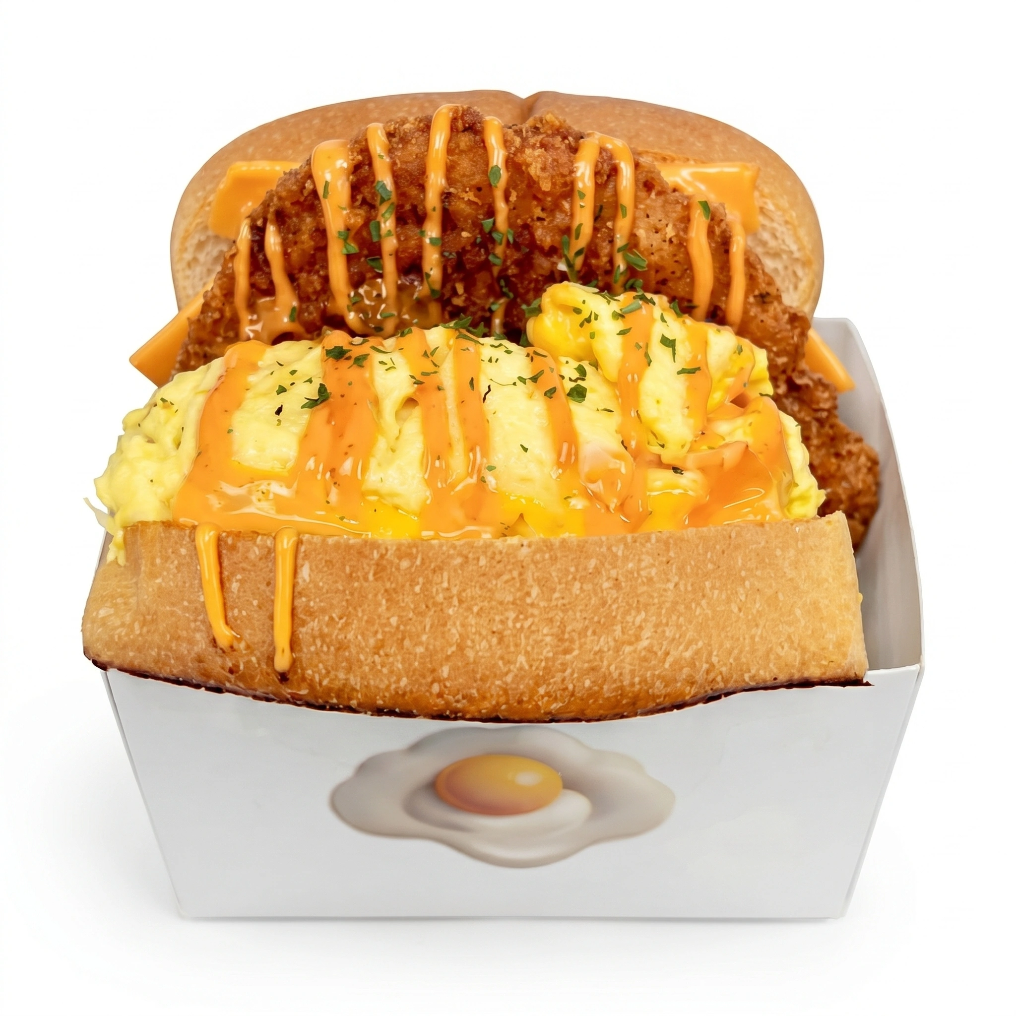 The K Cloud sandwich at Egg Cloud in London, Ontario